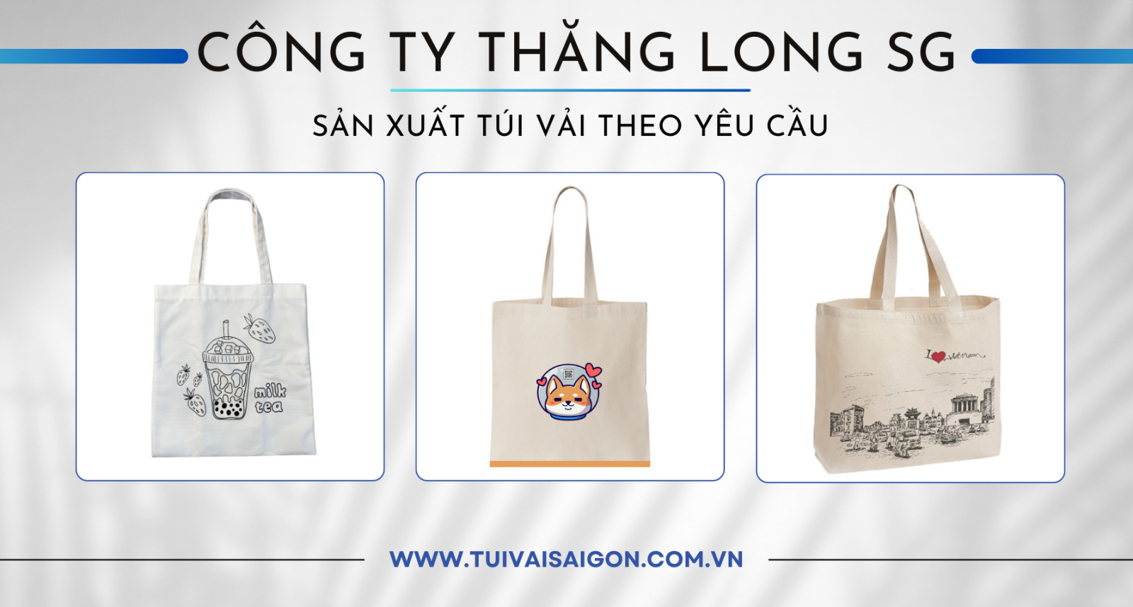 Xưởng Sản Xuất Túi Vải Sài Gòn