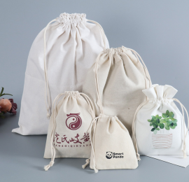 Túi vải canvas dây rút