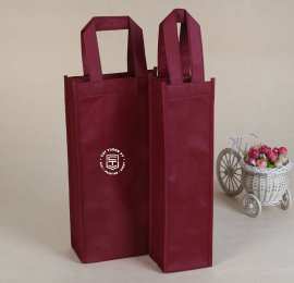 Túi vải đựng rượu in logo giá rẻ