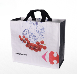 Túi xách siêu thị in màu giá rẻ