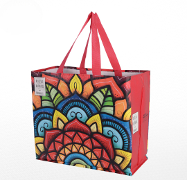 Túi xách PP dệt hoa văn