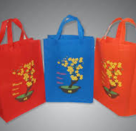 Túi vải không dệt đựng lịch tết