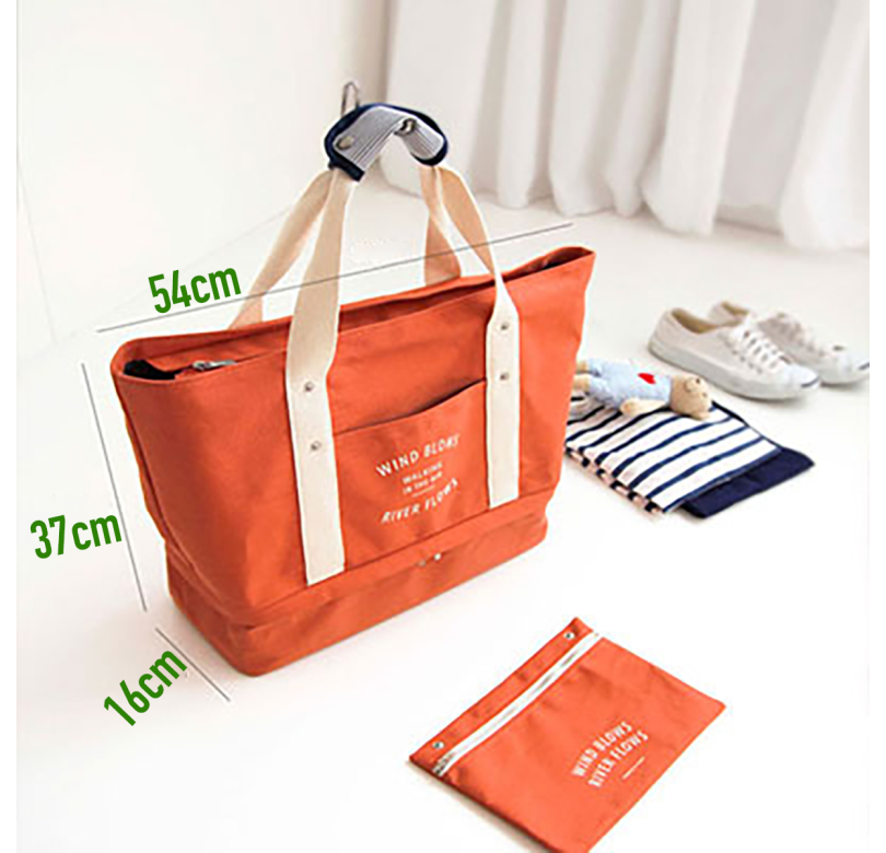Túi vải canvas đi biển