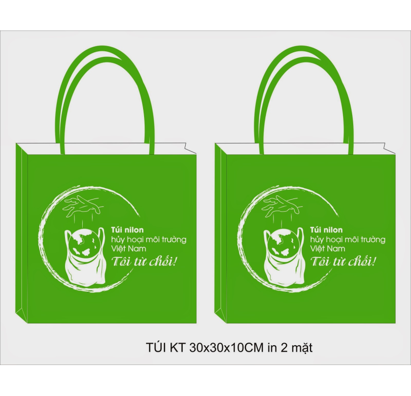 Túi vải không dệt tự huỷ